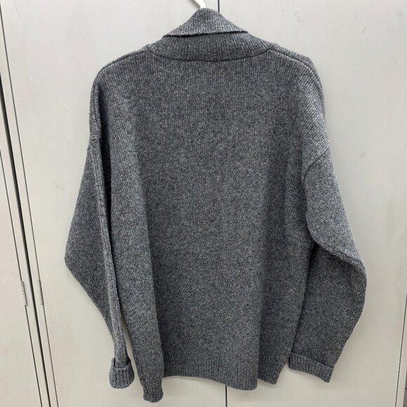 VIBERG Canada Long Sleeve Heavy Shawl Collar Fisherman Style Sweater XL - Picture 4 of 13